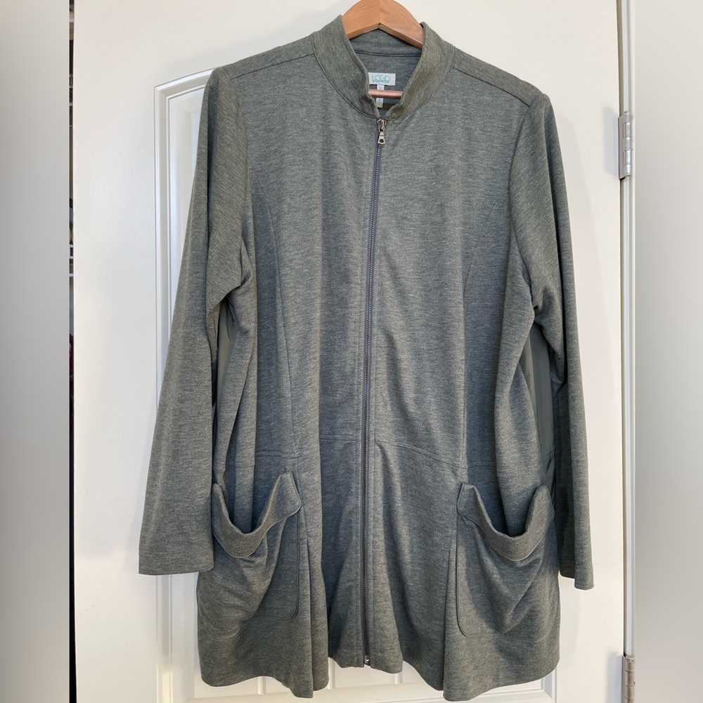 Olive Green Swing Back Jacket - image 1